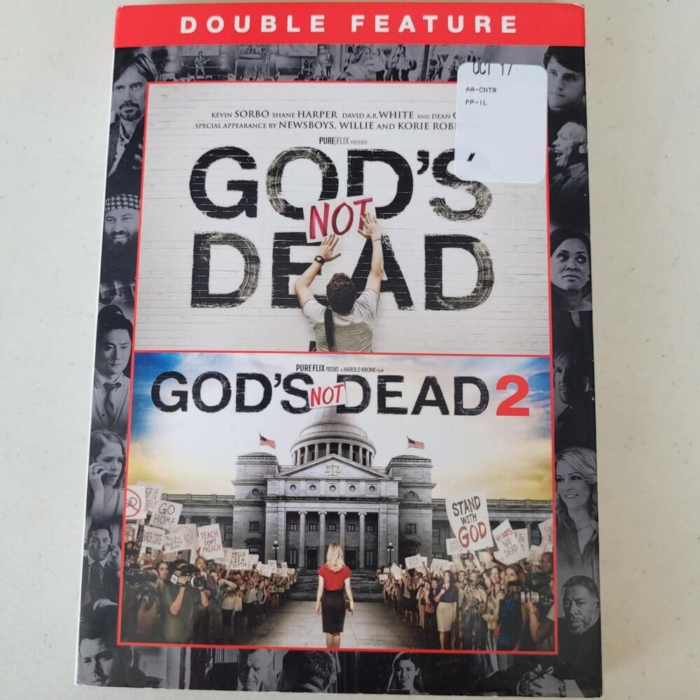 God's Not Dead 1 & 2 Double Feature DVD